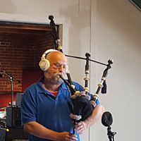 hire a bagpipe as a recording artist